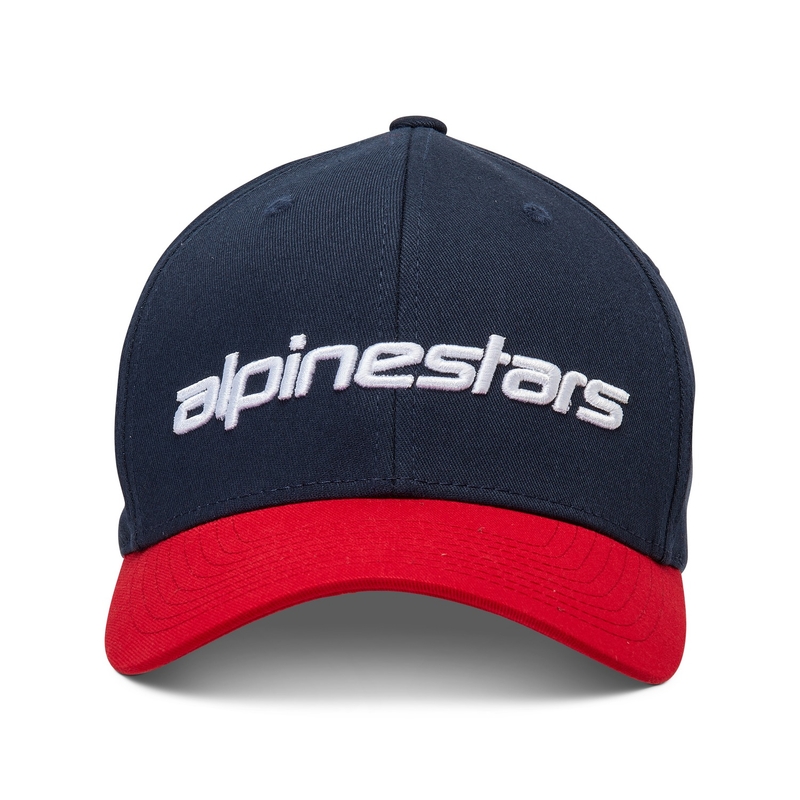 Šiltovka Alpinestars Linear červeno-modro-biela