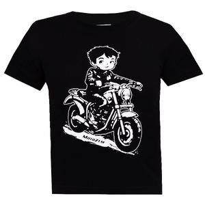 Detské chlapčenské tričko MotoZem - Motocyklista
