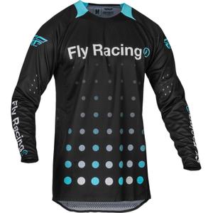 Motokrosový dres FLY Racing Evolution DST 2024 čierno-modrý