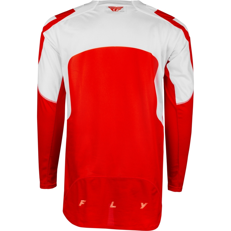 Motokrosový dres FLY Racing Evolution DST 2024 červeno-biely výpredaj