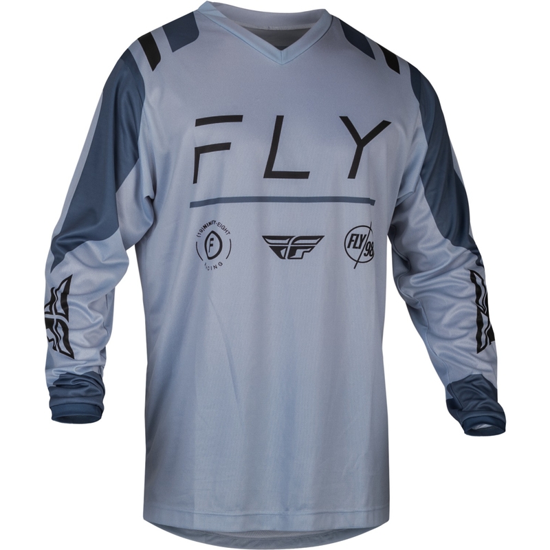 Motokrosový dres FLY Racing F-16 Artic 2024 sivý výpredaj