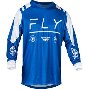 Motokrosový dres FLY Racing F-16 2024 modro-biely