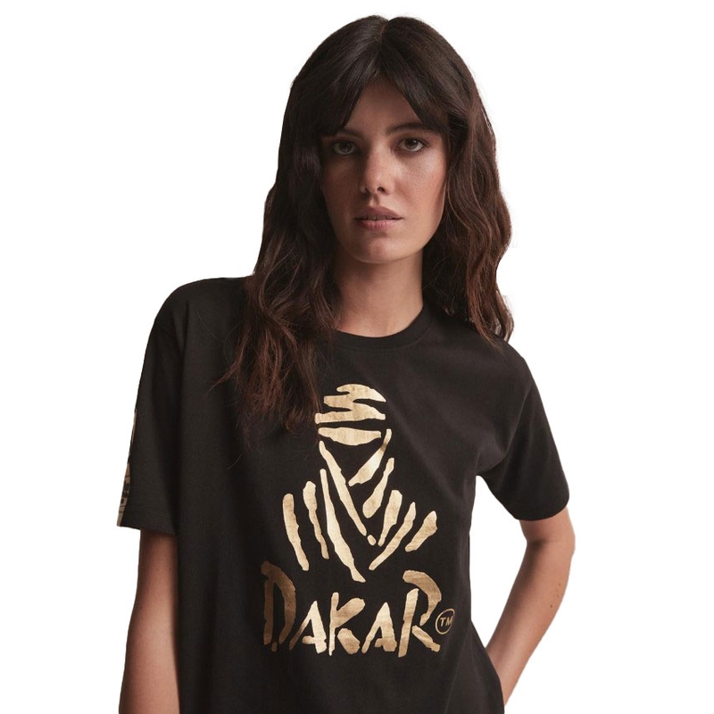 Dámske tričko DAKAR DKR VIP 38 čierne