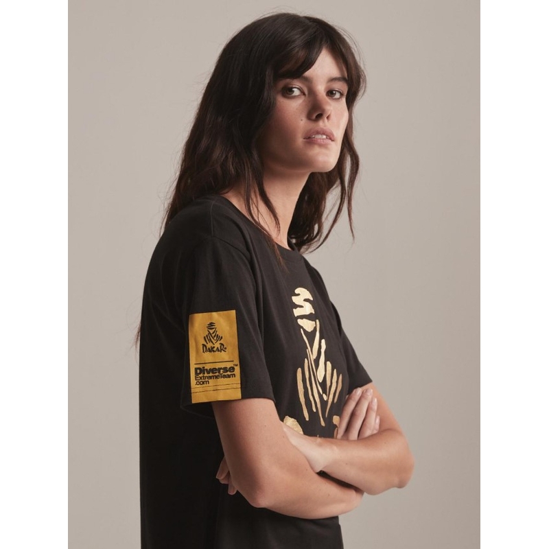 Dámske tričko DAKAR DKR VIP 38 čierne