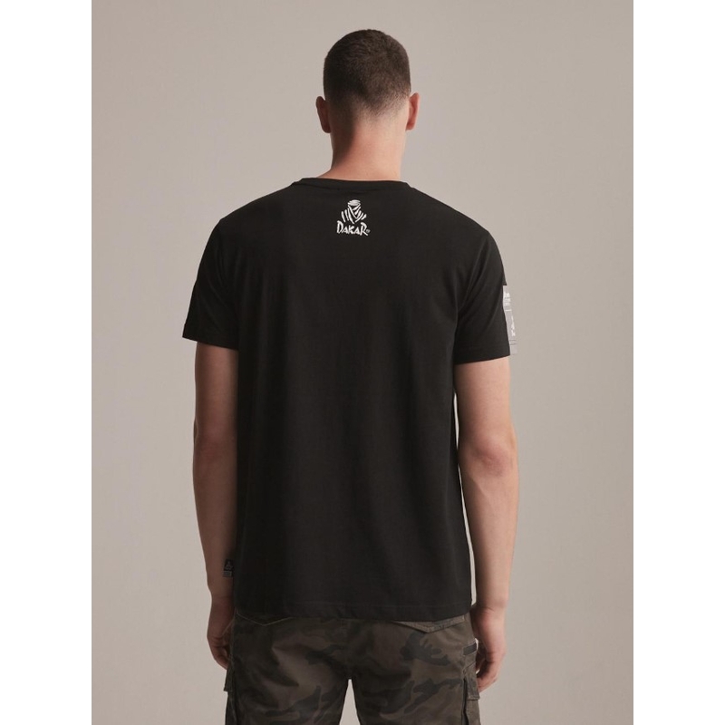 Tričko DAKAR DKR Logo 23 čierne