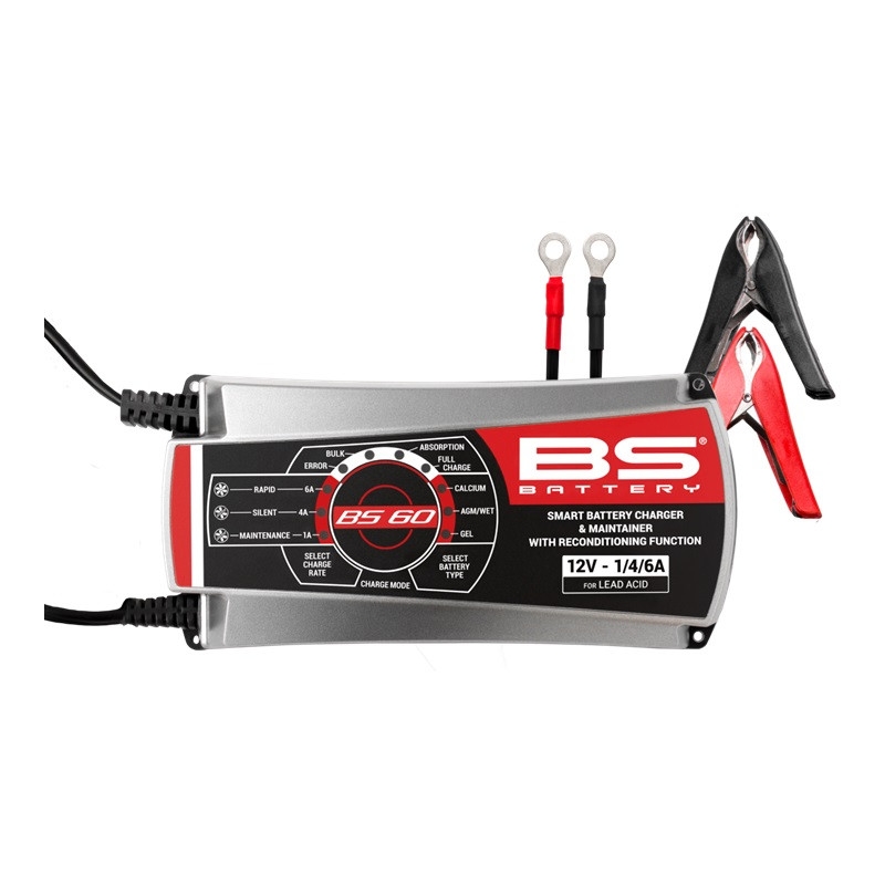 Nabíjačka akumulátorov BS-BATTERY PRO SMART 12V 1/4/6A