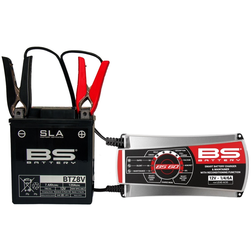 Nabíjačka akumulátorov BS-BATTERY PRO SMART 12V 1/4/6A