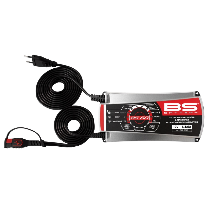 Nabíjačka akumulátorov BS-BATTERY PRO SMART 12V 1/4/6A