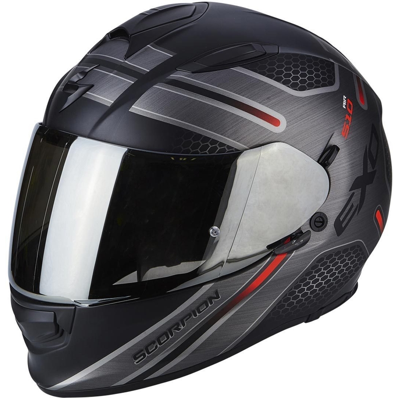 Integrálna prilba na motocykel Scorpion EXO-510 Air Route čierna matná-červená výpredaj