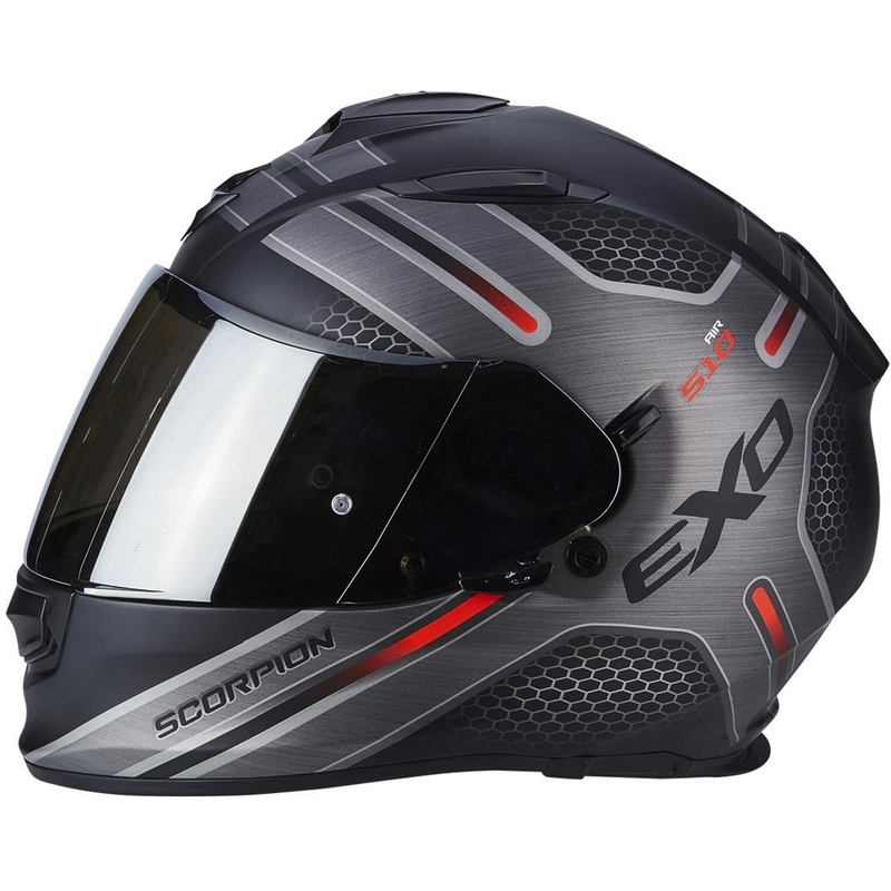 Integrálna prilba na motocykel Scorpion EXO-510 Air Route čierna matná-červená výpredaj