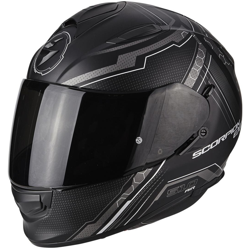 Integrálna prilba na motocykel Scorpion EXO-510 Air Sync čierna matná-strieborná výpredaj