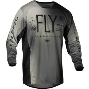 Detský motokrosový dres FLY Racing Prodigy čierno-sivý