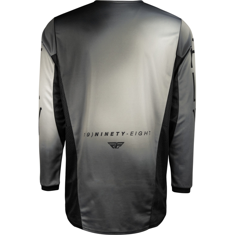 Detský motokrosový dres FLY Racing Prodigy čierno-sivý
