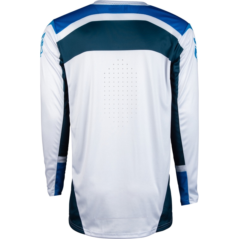 Motokrosový dres FLY Racing Lite červeno-bielo-modrý výpredaj