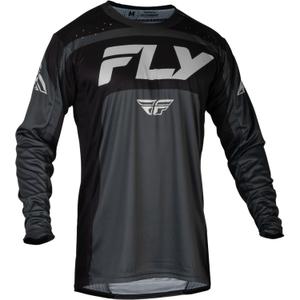 Motokrosový dres FLY Racing Lite 2024 tmavo šedo-čierny