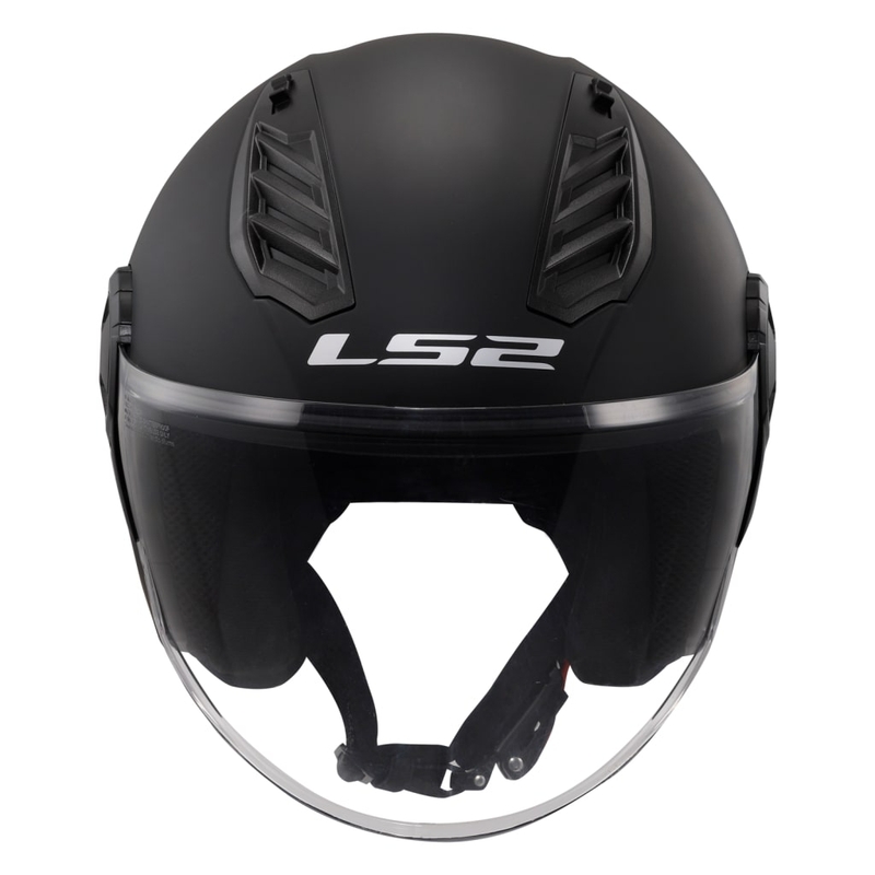 Otvorená prilba na motocykel LS2 OF616 Airflow II Solid matná čierna