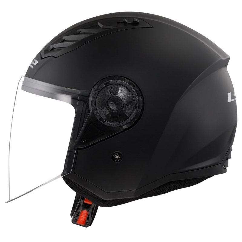 Otvorená prilba na motocykel LS2 OF616 Airflow II Solid matná čierna