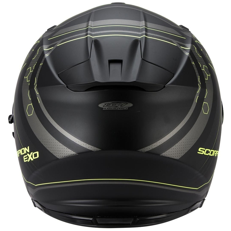 Integrálna prilba na motorku Scorpion EXO-510 Air Sync čierna matná-fluo žltá