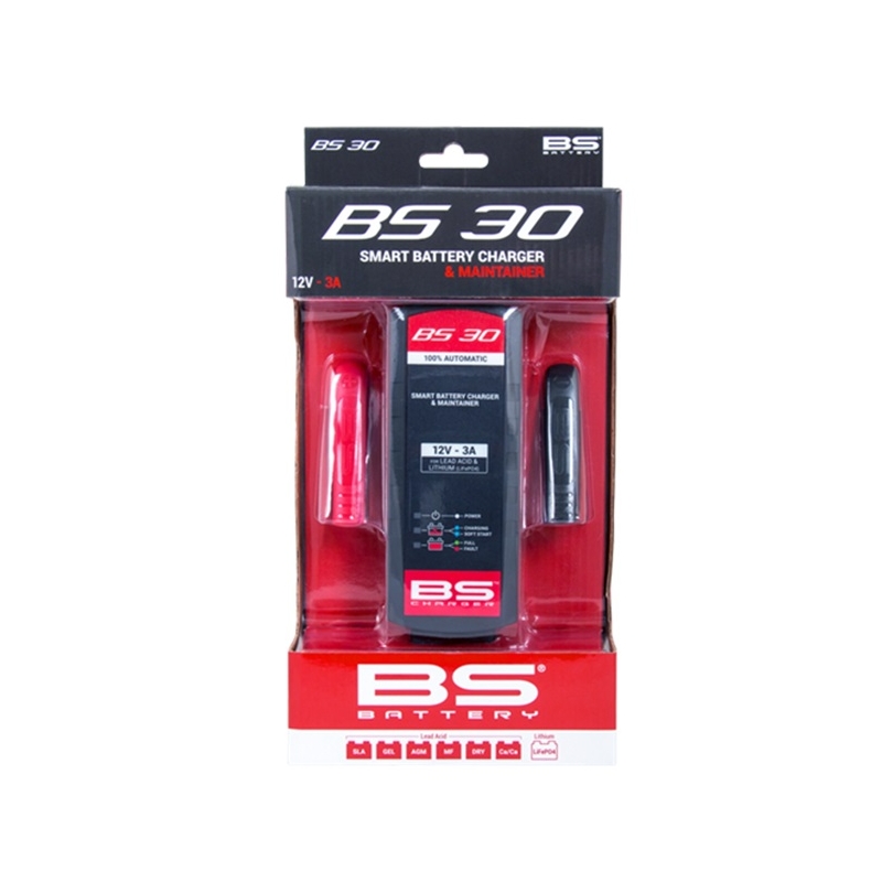 Nabíjačka akumulátorov BS-BATTERY SMART (vhodné aj pre lítium) 12V 3A