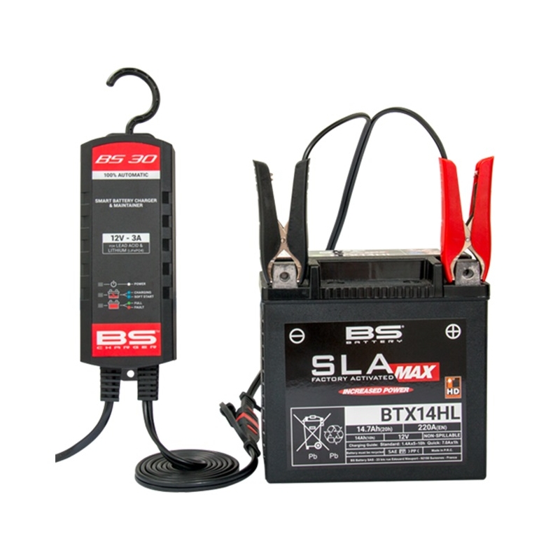 Nabíjačka akumulátorov BS-BATTERY SMART (vhodné aj pre lítium) 12V 3A