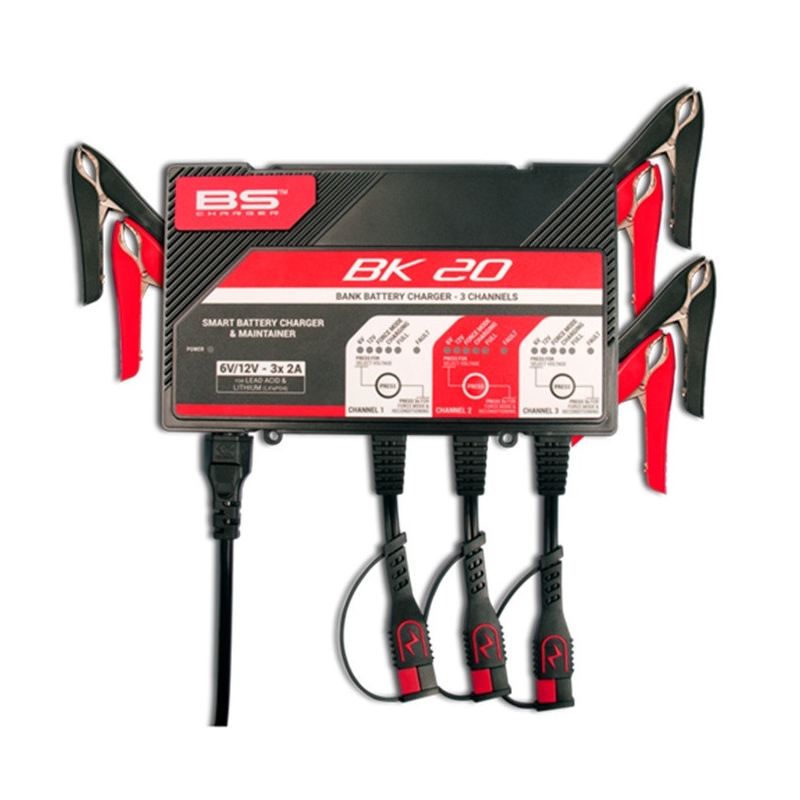 Banka 3 kanálov BS-BATTERY (vhodné aj pre lítium) 12V 2A