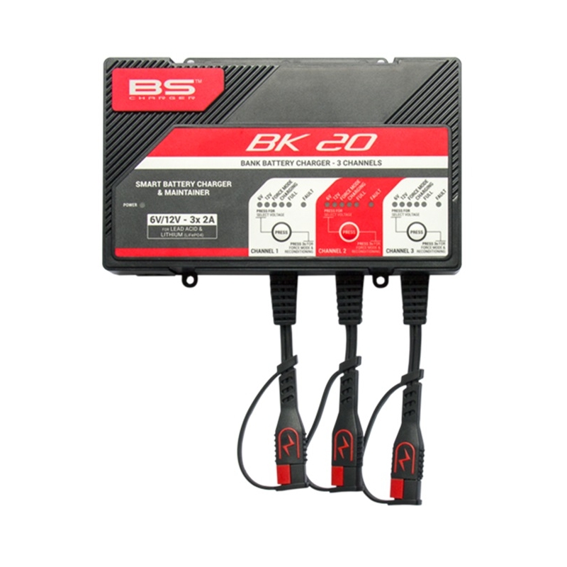 Banka 3 kanálov BS-BATTERY (vhodné aj pre lítium) 12V 2A