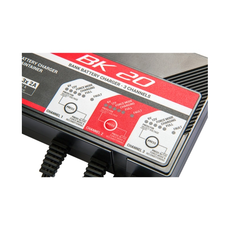 Banka 3 kanálov BS-BATTERY (vhodné aj pre lítium) 12V 2A