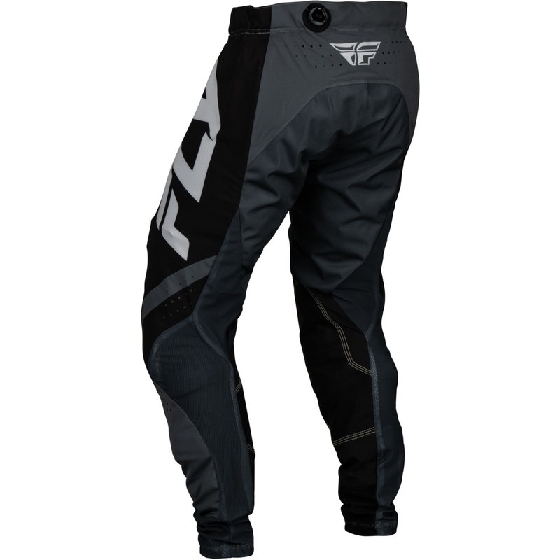 Motokrosové nohavice FLY Racing Lite 2024 tmavo šedo-čierne