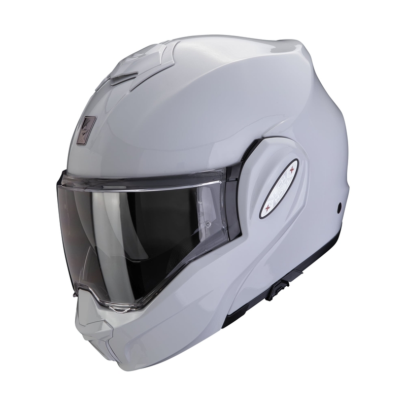 Preklápacia prilba Scorpion EXO-TECH EVO PRO SOLID svetlo šedá