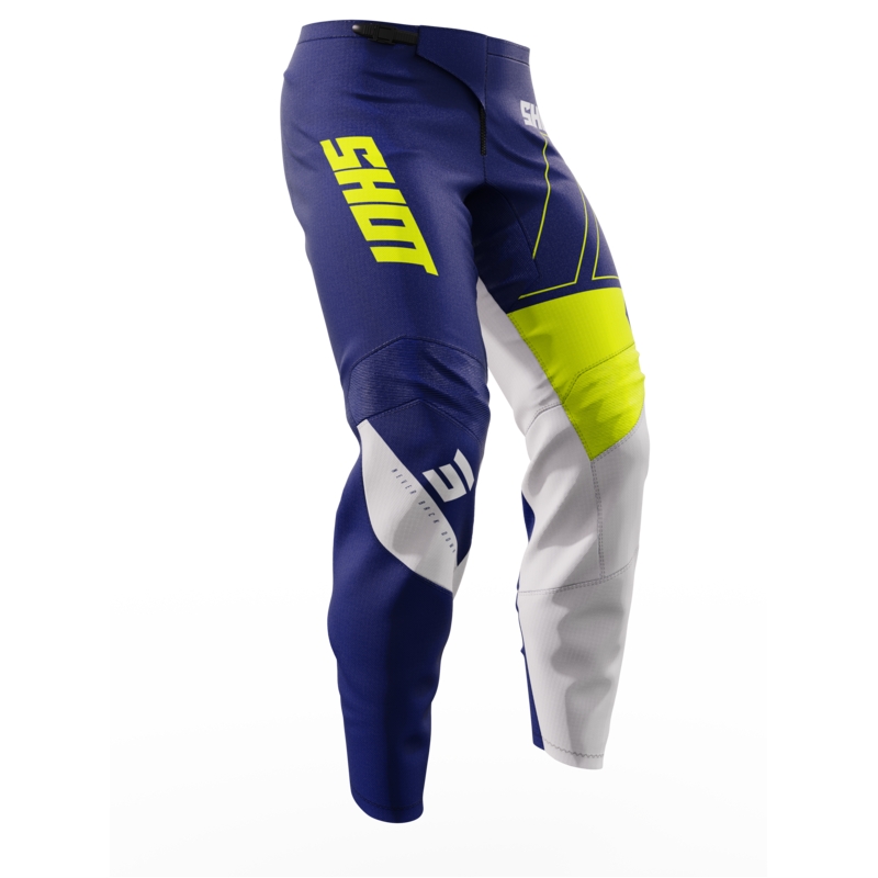 Detské motokrosové nohavice Shot Rush modré výpredaj