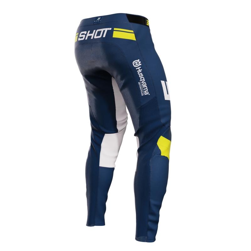 Motokrosové nohavice Shot Aerolite Husqvarna LE modré výpredaj