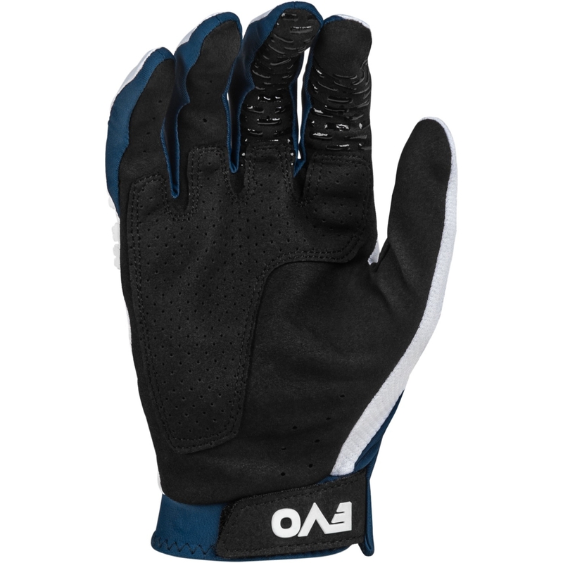Motokrosové rukavice FLY Racing Evolution DST 2024 bielo-modré