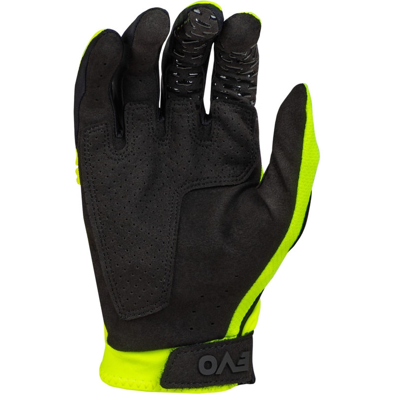 Motokrosové rukavice FLY Racing Evolution DST 2024 fluorescenčno žlto-čierne