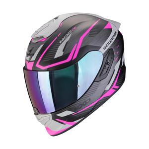 Integrálna helma na motocykel Scorpion EXO-1400 EVO II AIR ACCORD matná čierno-ružová