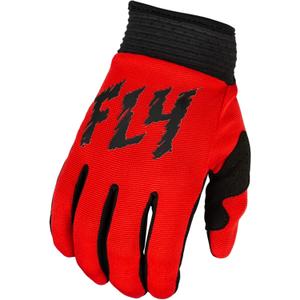 Detské motokrosové rukavice FLY Racing F-16 2024 červeno-čierne