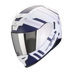 Integrálna helma na motocykel Scorpion EXO-520 EVO AIR BANSHEE matná bielo-modro-fialová