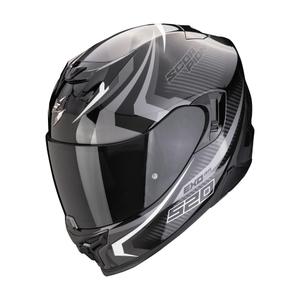 Integrálna helma na motorku Scorpion EXO-520 EVO AIR TERRA čierno-strieborno-biela