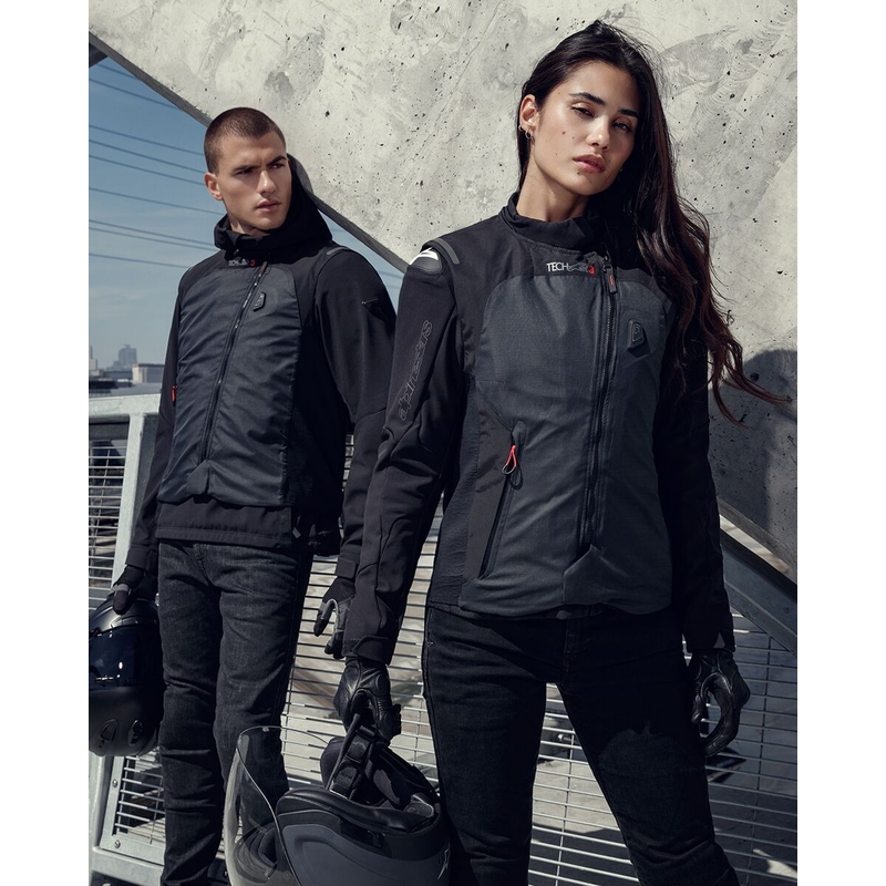 Airbagová vesta Alpinestars TECH-AIR®3 system čierno-tmavo šedá