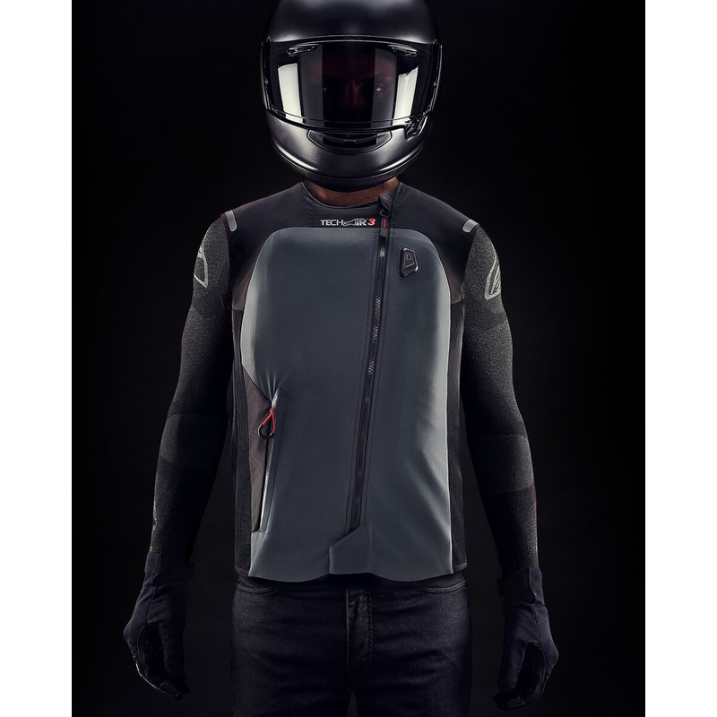 Airbagová vesta Alpinestars TECH-AIR®3 system čierno-tmavo šedá