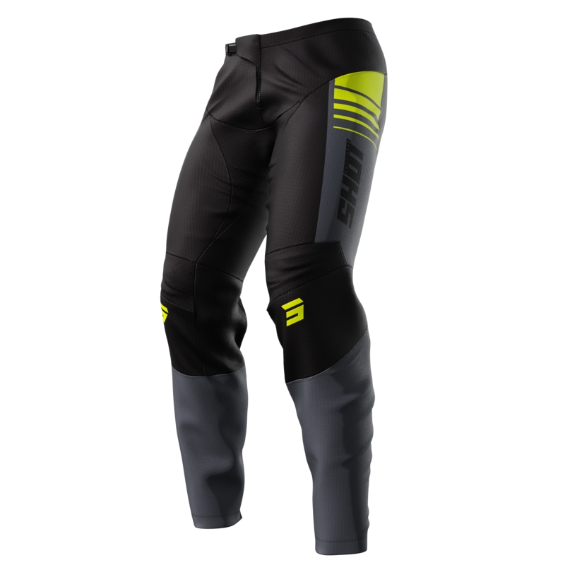 Motokrosové nohavice Shot Devo Peak fluo žlté výpredaj