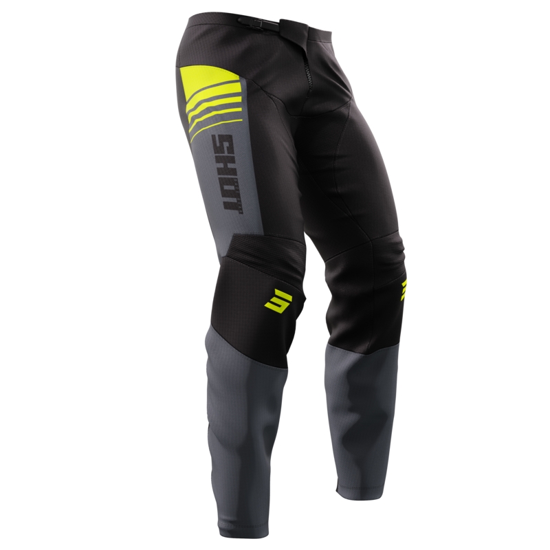 Motokrosové nohavice Shot Devo Peak fluo žlté výpredaj