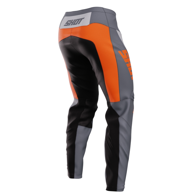 Motokrosové nohavice Shot Devo Star oranžové výpredaj