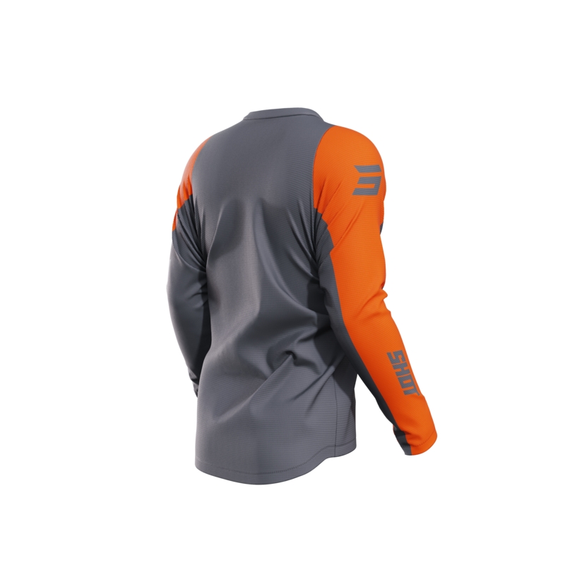 Motokrosový dres Shot Devo Star oranžový výpredaj