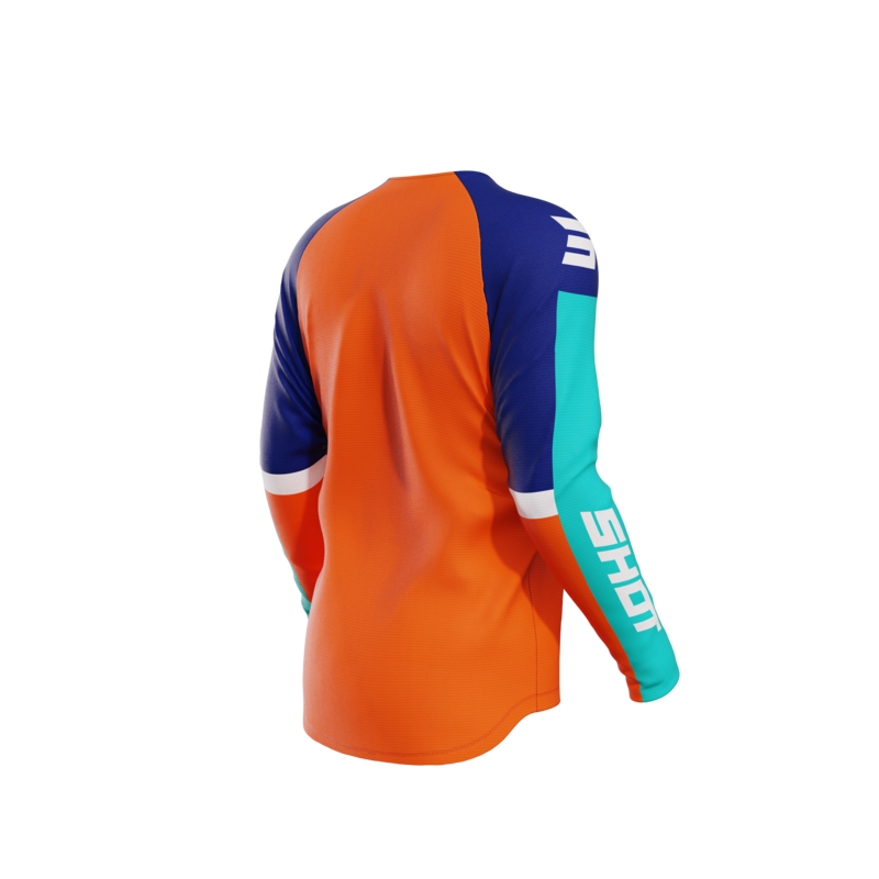 Detský motokrosový dres Shot Iron oranžový výpredaj