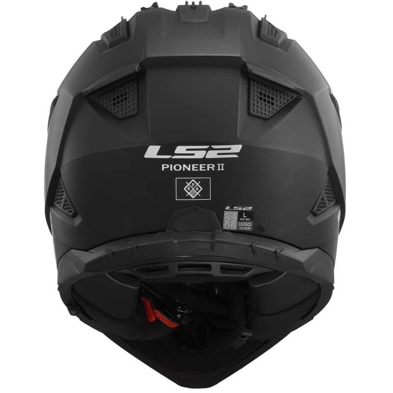 Enduro helma na motorku LS2 MX702 PIONEER II matná čierna