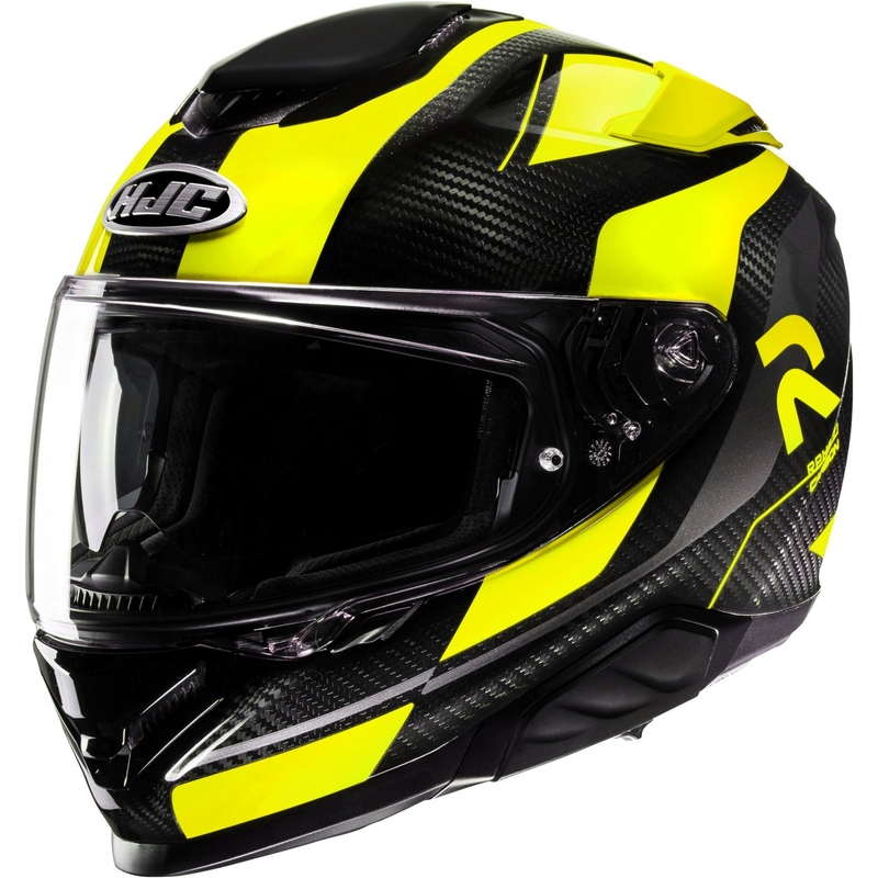 Integrálna prilba na motocykel HJC RPHA 71 Carbon Hamil MC3H čierno-žltá