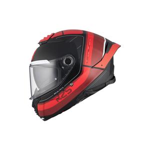 Integrálna helma na motorku MT THUNDER 4 SV R25 B2 lesklá červeno-čierna