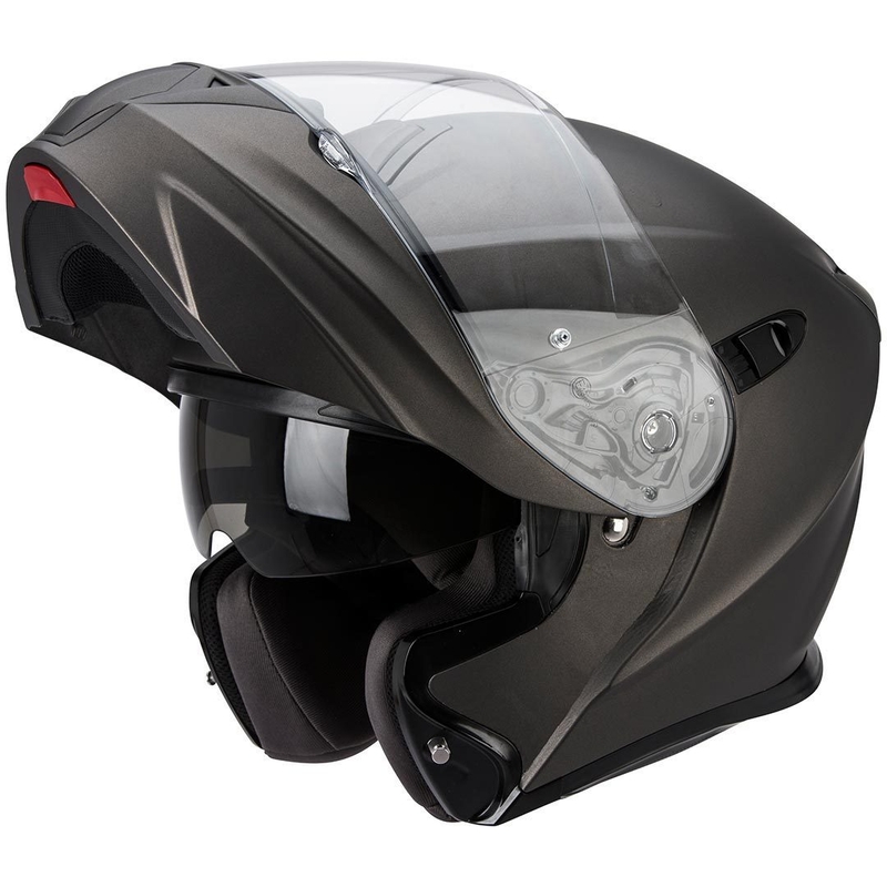 Moto prilba odklápacia Scorpion EXO-920 antracitová matná výpredaj
