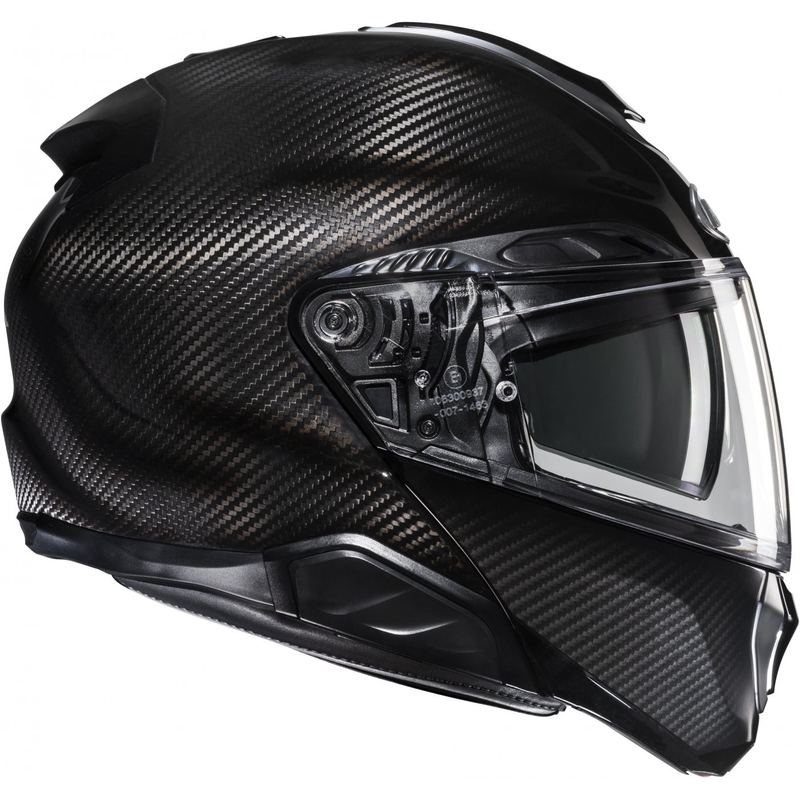 Vyklápacia prilba na motorku HJC RPHA 91 CARBON čierna