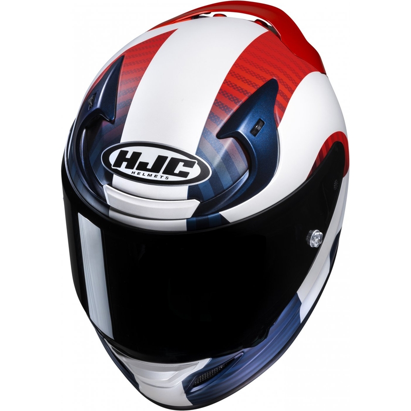 Integrálna prilba na motocykel HJC RPHA 12 Ottin MC21SF bielo-modro-červená